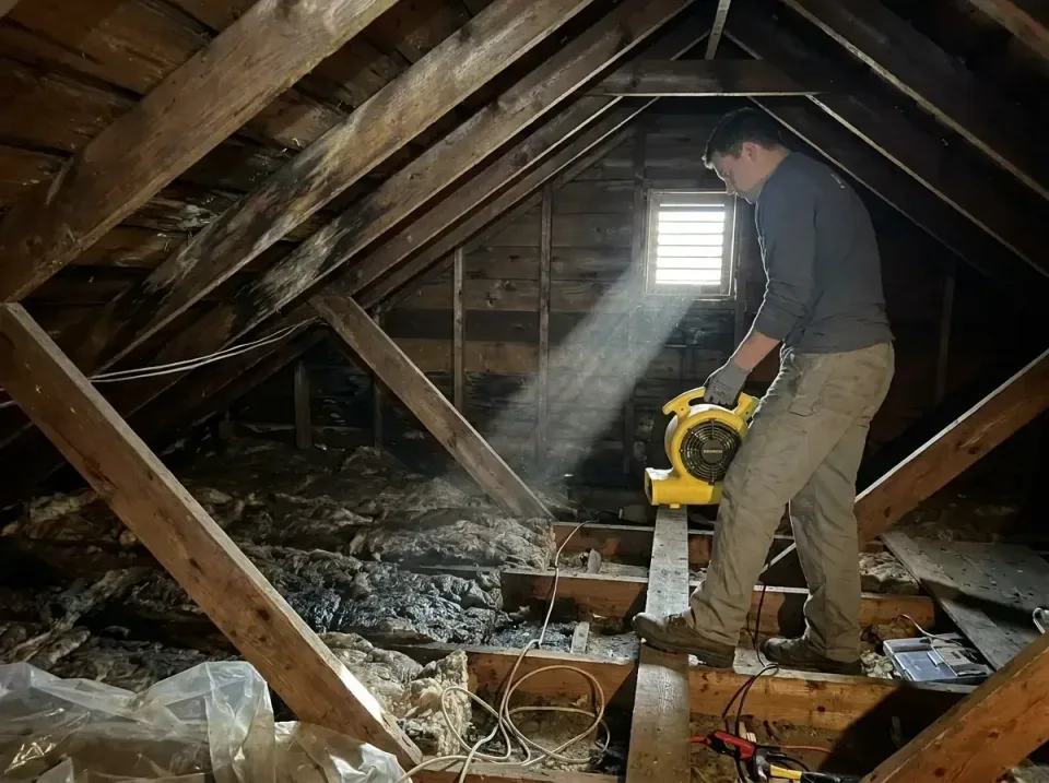 attic-water-damage-drying-proc-007 — frequently asked questions, Emergency Water Extraction & 24/7 Flood Response in East Pr…